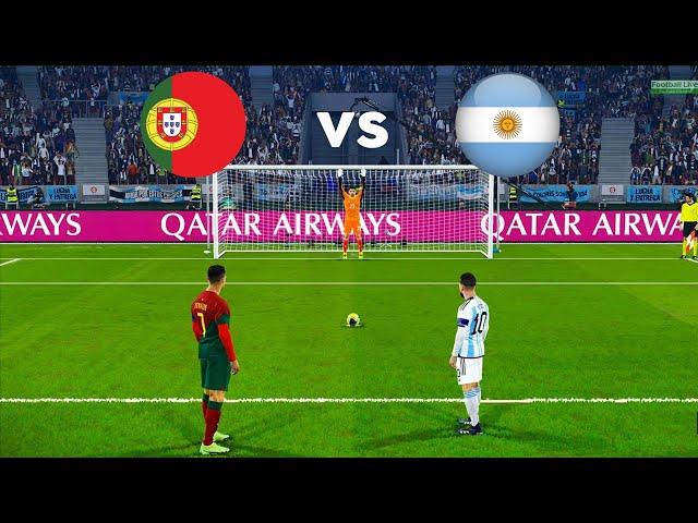 Messi vs Ronaldo Penalty Shoot || Cristiano Ronaldo vs Lionel Messi || All Goal in one video