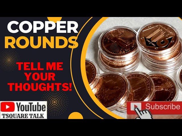 COPPER ROUNDS! WHY BUY COPPER ROUNDS? IS COPPER A PRECIOUS METAL? #preciousmetals #copper #shtf