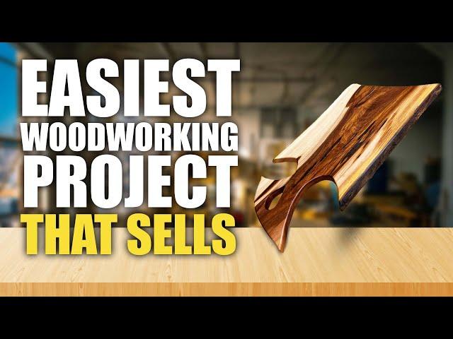 Beginner Woodworking Project that Sells | DIY Charcuterie Boards