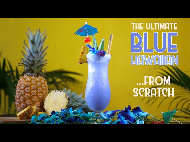 Blue Hawaiian Cocktail Recipe From Scratch
