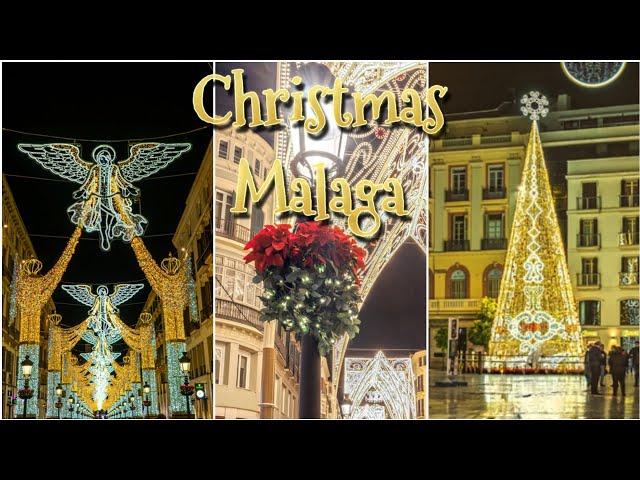 Christmas Malaga / Christmas Time in Malaga, Spain / Navidad en Málaga / Weihnachtszeit in Málaga