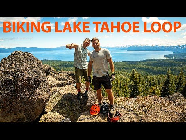 Attempting To Bike Epic 125-Mile Lake Tahoe Loop In 48 Hours | Outside Watch