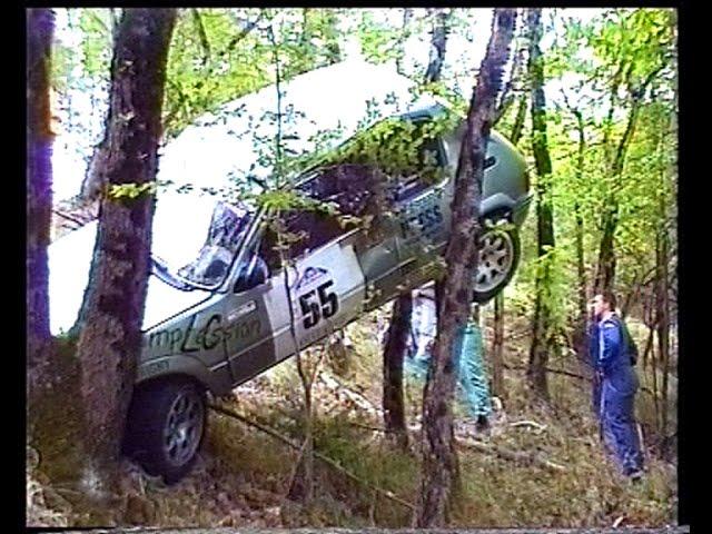 Best of Crash rallye du Picodon virage piégeux