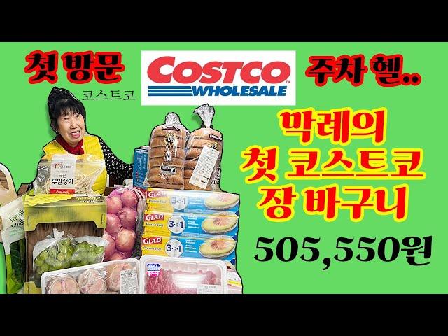 First time grocery shopping in COSTCO! Check it out together~