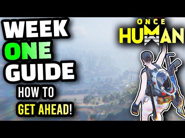 Once Human - Guide To Your FIRST WEEK On a Server, Phase 1 / Week 1, What to Do on a FRESH Server