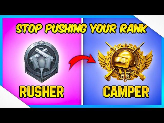 STOP PUSHING CONQUEROR IMMEDIATELY IN PUBG/BGMI | PUBG MOBILE TIPS AND TRICKS GUIDE/TUTORIAL️‍BGMI.