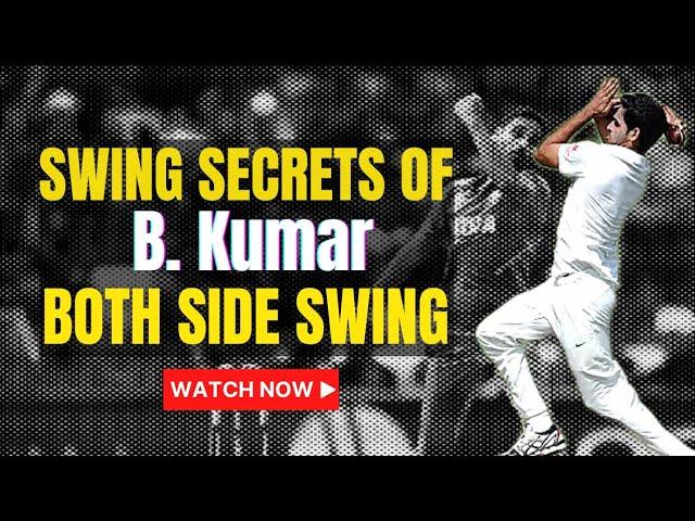 How Bhuvneshwar Kumar Bowls Perfect inSwing & Outswing - How to Swing the Ball
