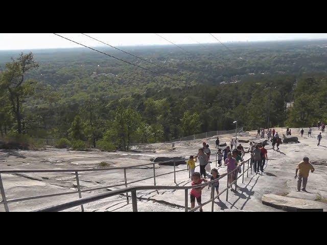 Exploring Stone Mountain Atlanta Georgia Walk-up Trail