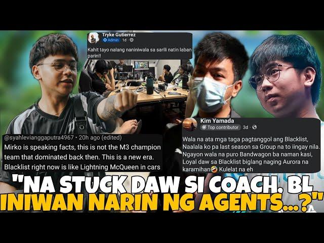 NASAAN ANG TAGAPAG TANGGOL NG BLACKLIST? AGENTS NAG LIPATAN NA? COACH BON NA STUCK DAW SA OLD META?!