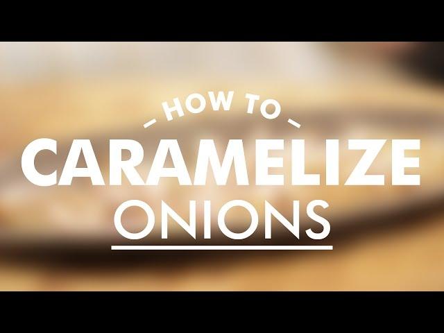 How to Caramelize Onions || Basic Cooking Skills || GastroLab