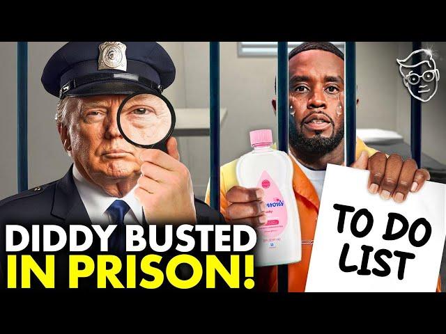 Hollywood Paralyzed As Celebs FLEE America Before Trump Gets The Diddy List, Feds RAID Diddy AGAIN 