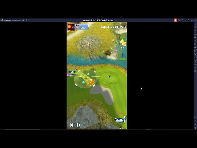 eyeballed an Albatross ftw! Golf Rival