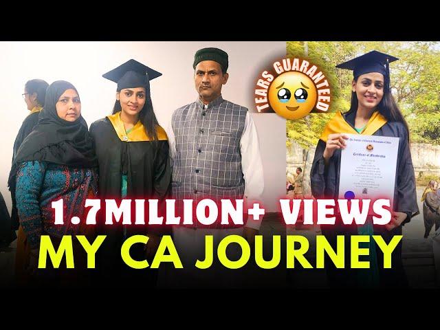 My CA Journey | Struggles, Failures & Achievements | CA Success story | @azfarKhan