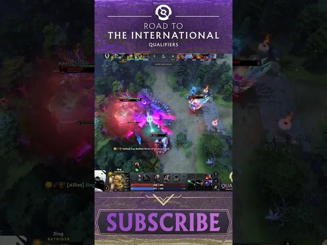Wisdom Rune? More like Death Rune. QoP slays 3! #pgl #dota #dota2 #дота