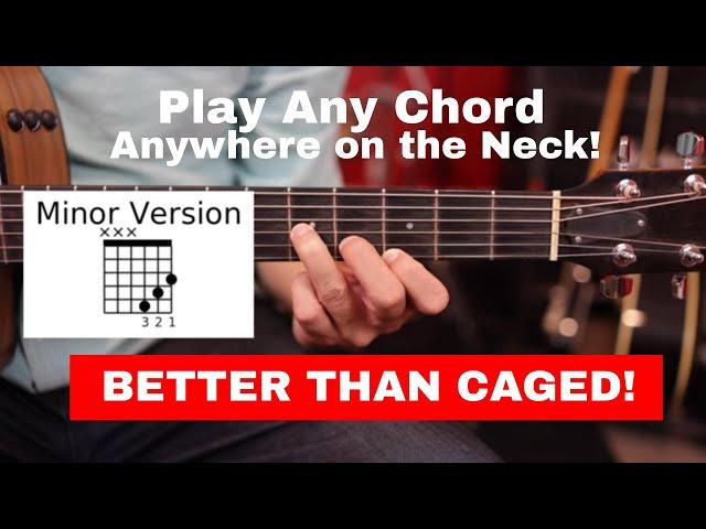 The Secret to Playing Chords Anywhere on the Guitar Neck (Easy)