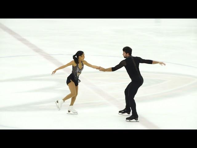 Jessica Calalang & Brian Johnson - 2022 US Nationals Send Off at Great Park Ice