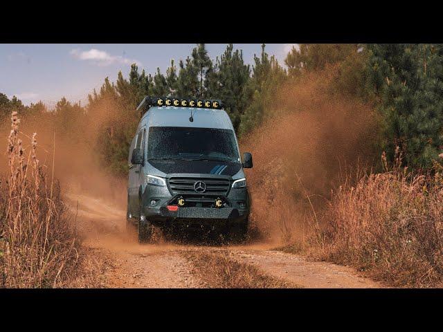 Meet the all-new Blue Beast, an adventure van on the Mercedes Sprinter chassis.