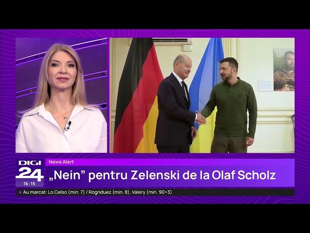 Scholz nu-l lasă pe Zelenski să folosească rachete germane cu rază lungă împotriva Rusiei