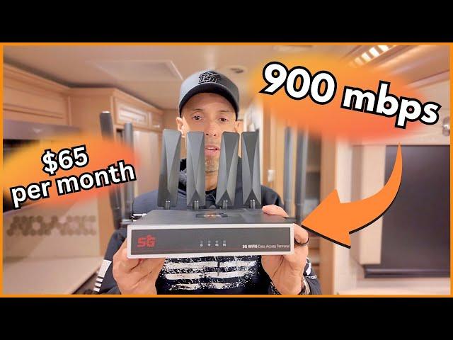 Unlimited RV 5G High Speed Internet For $65 A Month!