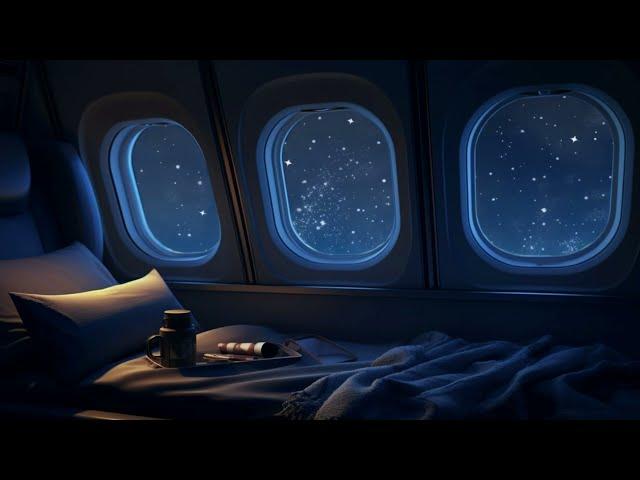 Airplane Cabine Sound | Beat Insomnia | 10 Hours Calming Flight Sound | Jet Plane Engine Relaxation