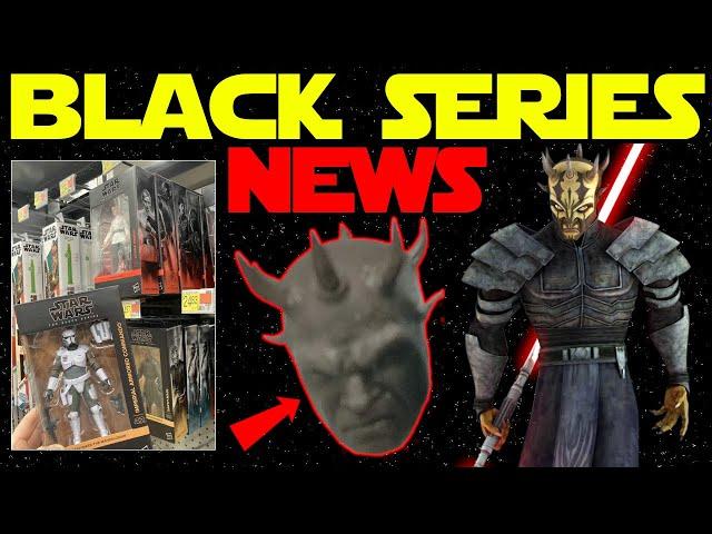 INSANE LEAK! Star Wars Black Series News! Savage Opress Head! New Wave Found!