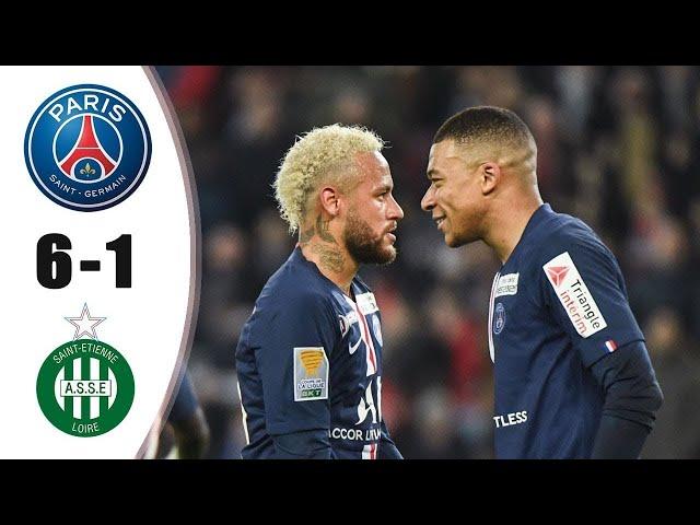 PSG vs Saint Etienne 6 1   All Goals & Extended Highlights 2020