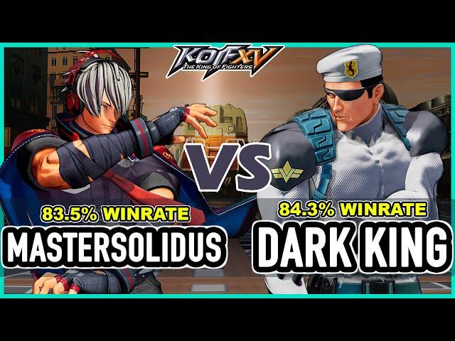 KOF XV  Mastersolidus (Shunei/Shermie/Ramón) vs Dark King (B.Jenet/Heidern/Clark)