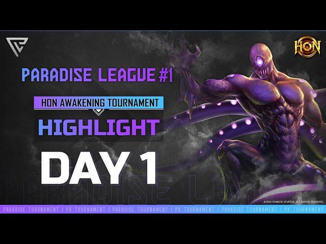 DAY #1 RECAP – Paradise League - PK HoN Awakening Tournament