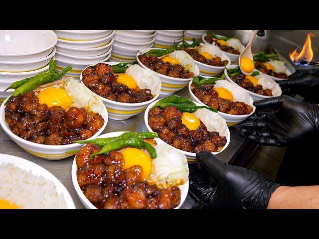 Unbelievable Toppings!! Insane Korean-style Rice Bowl Dishes BEST 6 / Korean street food
