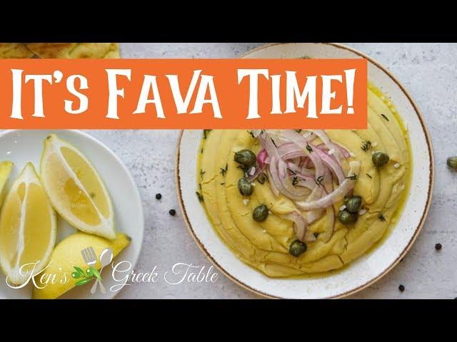 How To Make Fava | Greek Fava Dip Recipe