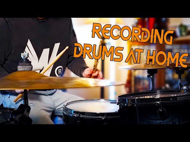 Recording Drums At Home | Tech Tuesday