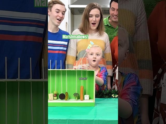 Chocolate Fountain Surprise Challenge  | Ballinger Family #stpatricksday #challenge