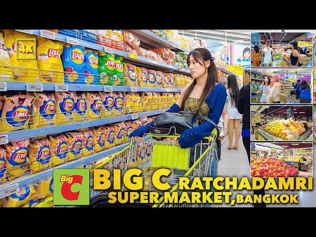 BIG C RATCHADAMRI / A popular supermarket tourists in Bangkok(MAY 2024)