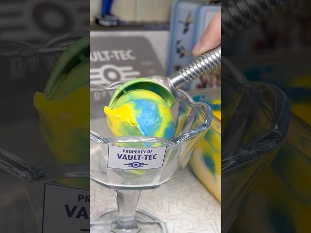 MAKING VAULT TEC ICE CREAM SUNDAE IN MY VAULT!