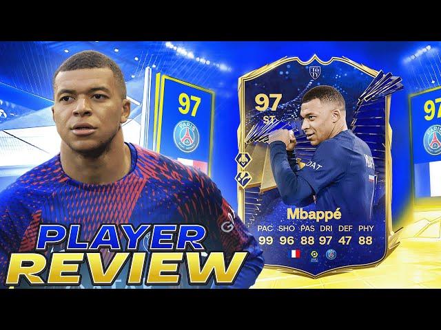 97 TOTY MBAPPE PLAYER REVIEW - EA FC 24 ULTIMATE TEAM