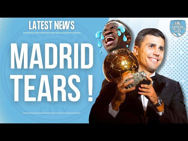 Rodri Wins The Ballon d'Or...REAL MADRID CRY!