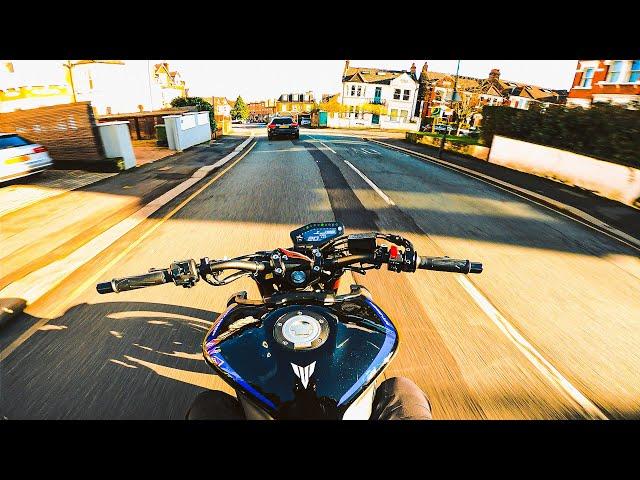 First Ride With The NEW Exhaust! | Yamaha MT-09 SP Akrapovic & Quickshifter. [4K]