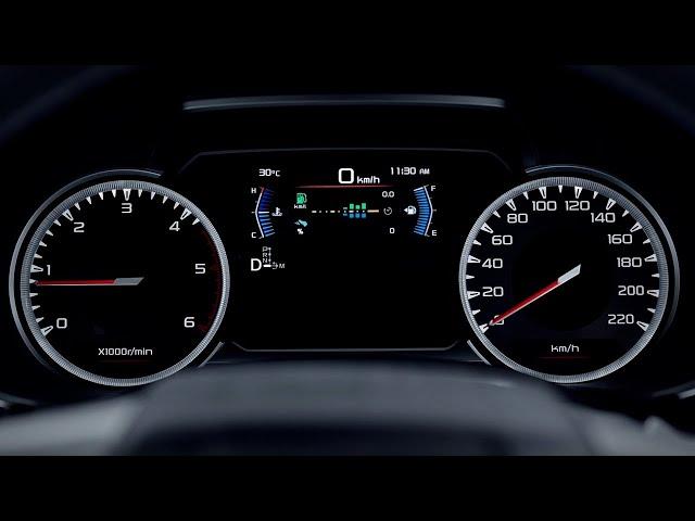 Isuzu D-MAX - Multi-Information Display (MID) | Isuzu UTE Australia