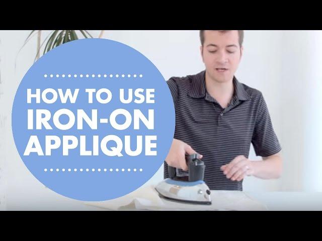 How to Use Iron-On Applique