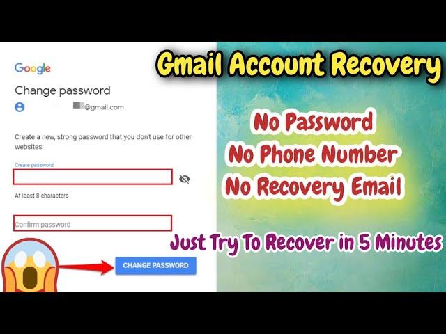 Gmail Account Recovery Latest Update 2023 | Google Account Recovery Without Any Verification | Work