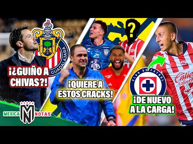 ¡¿LARCAMÓN A CHIVAS?! | Jardine PIDE ESTOS 3 CRACKS | Cruz Azul VA POR PIOJO ALVARADO