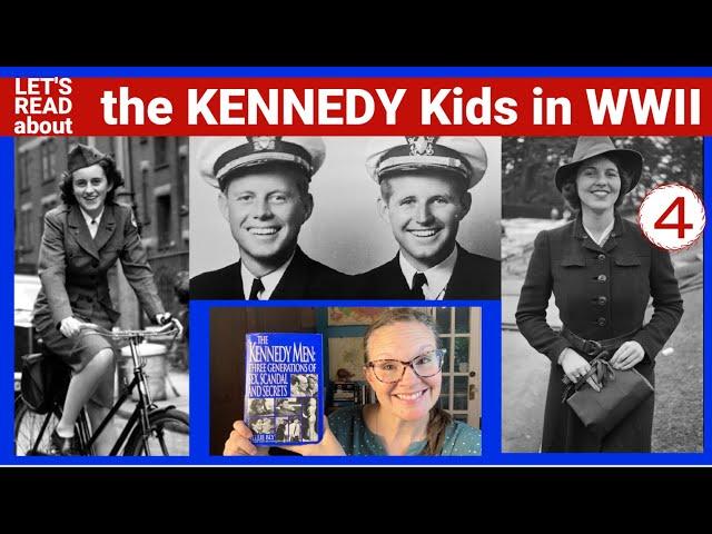 Joe, Jack, Rosemary, & Kick in WW2- Kennedy Men 4 "Never Together Again" #kennedyfamily #ww2history