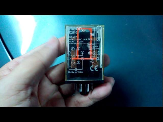 OMRON MK2P-I Relay 繼電器腳位       20161119 [宅爸詹姆士]