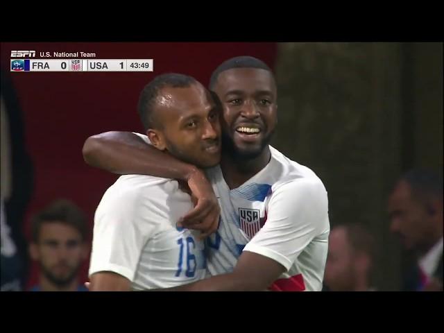 MNT vs. France: Julian Green Goal - June 9, 2018