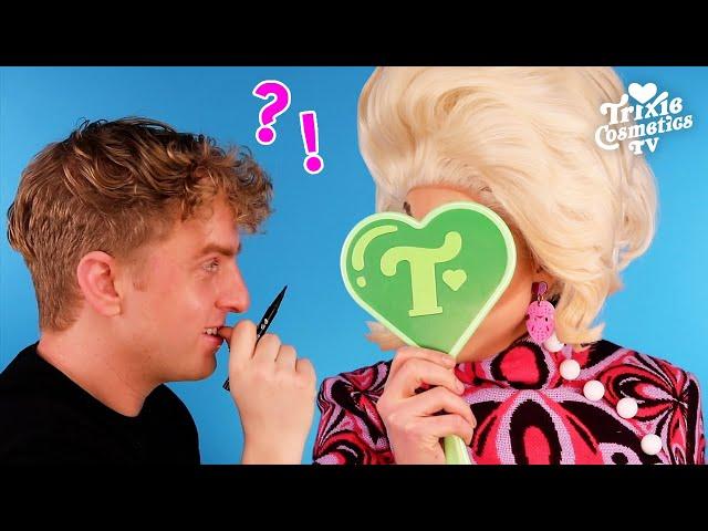 Trixie's EDITOR Does Her Makeup!