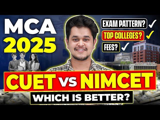 NIMCET Vs. CUET PG 2025: Which Is Better?Top MCA Entrance Exams 2025! #mca #cuet #nimcet #viral