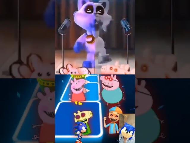 NapCat Peppa Pig Scary NapCat Among Peppa Pig | Tiles Hop 156#shorts