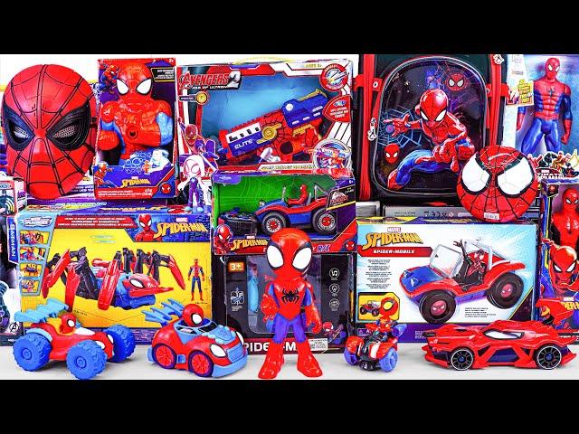 Unboxing Marvel Spidey and His Amazing Friends Toy Collection | Spider-Man Toys Review