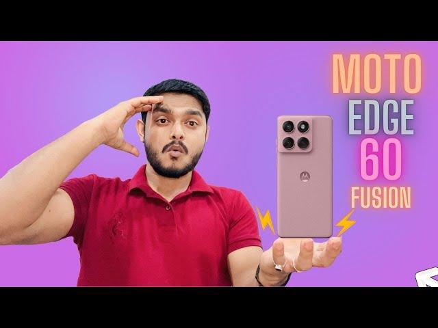 Moto Edge 60 Fusion | First Look | Review | Power at *24000 |  Giveaway