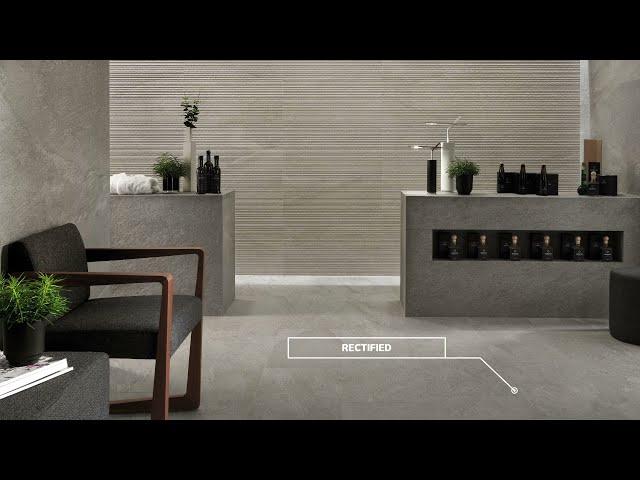 Klif White Porcelain Floor Tile Product Video